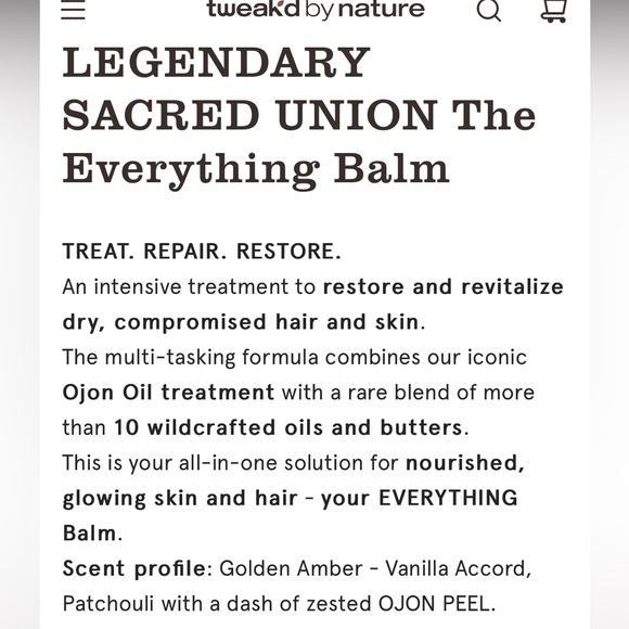 NWS! Tweak’d By Nature The Everything Balm - Picture 4 of 5